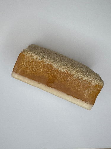 Doğal Kabak lifli ballı eşek sütlü sabun