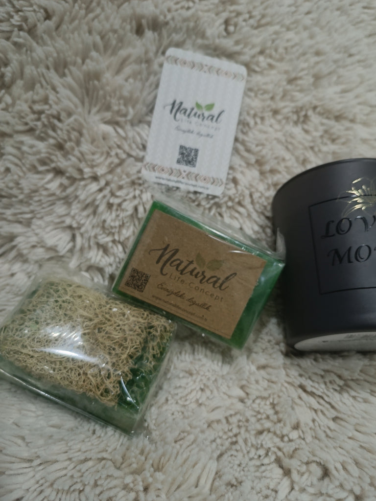 Lifli Aloeveralı Doğal Sabun