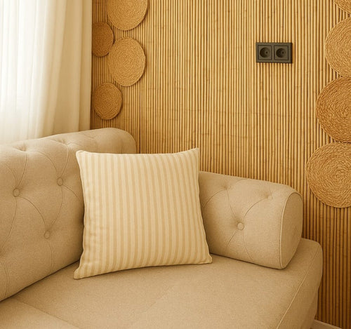 ÇİZGİLİ KIRLENT KILIFI KAHVERENGİ ÇİZGİLİ KIRLENT KILIFI 2 Lİ