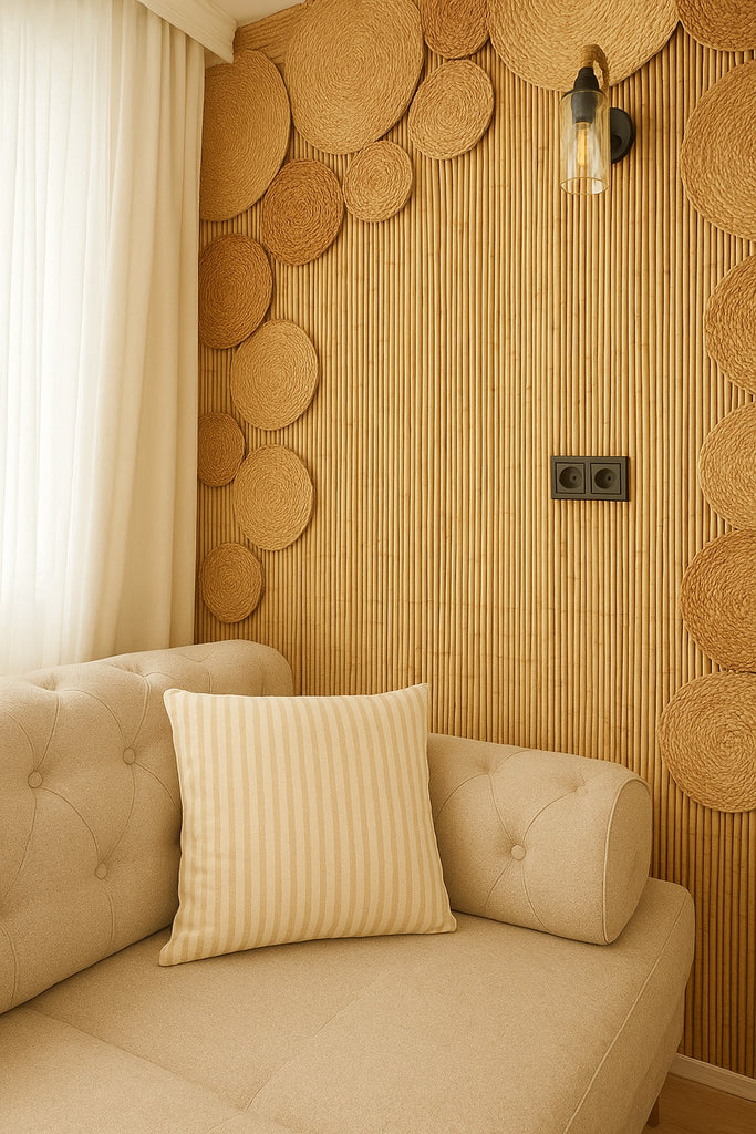 ÇİZGİLİ KIRLENT KILIFI KAHVERENGİ ÇİZGİLİ KIRLENT KILIFI 2 Lİ