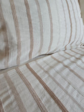 Görseli Galeri görüntüleyiciye yükleyin, NATURAL LİFE CONCEPT ÇİZGİLİ KETEN NEVRESİM TAKIMI